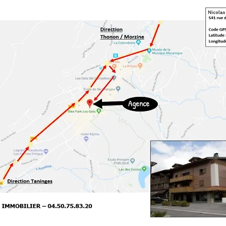 Cozy Aux Gets - Ski-in/ski-out, Proche Centre Et Commodites - Fr-1-623-214 Les Gets